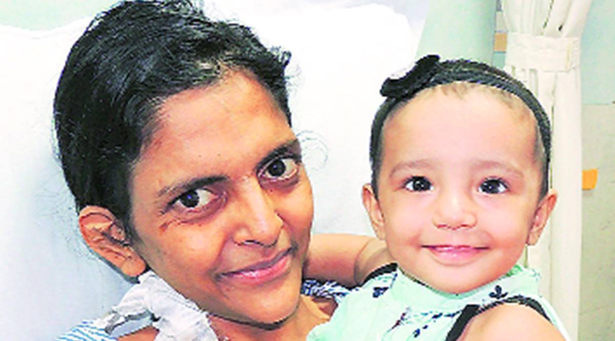 COronavirus outbreak, Covid battle, First-time mother, Marfan syndrome, Ahmedabad news, Indian express news
