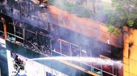Mumbai fire, mumbai city mall, mumbai city mall fire, mumbai city mall fire injured, mumbai city mall fire update, mumbai city mall fire news, indian express news