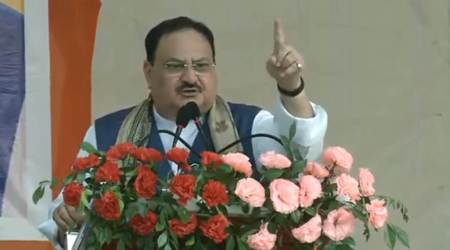 BJP president J P Nadda. (Source: Twitter/@BJP4India)