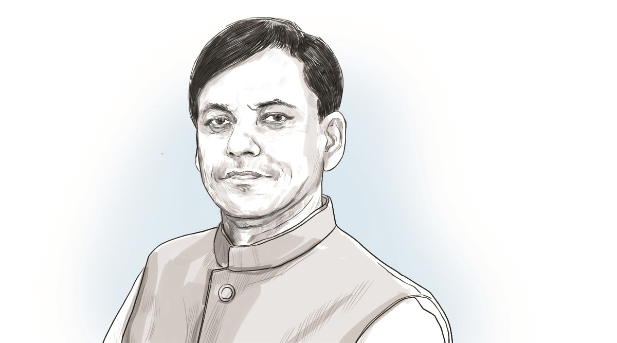 Nityanand Rai has been associated with the Sangh Parivar since 1981, joining the ABVP that year as a student activist. (Illustration: Suvajit Dey)