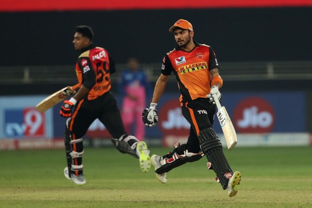 IPL 2020: Pandey, Shankar’s fifties help SRH beat RR by eight wickets