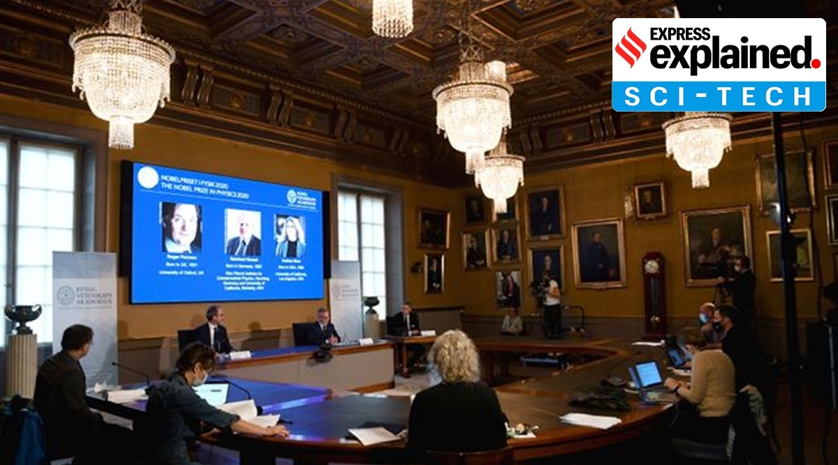 Nobel Prize, Nobel Prize 2020, 2020 Nobel Prize physics, physics nobel prize 2020, 2020 Nobel prize, Indian Express news