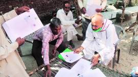 Haryana farmer, SVAMITVA scheme, Chandigarh news, Haryana news, Indian express news