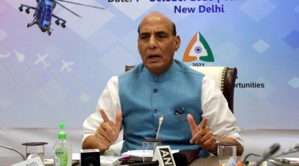 Pakistan, China creating border dispute under a mission: Rajnath Singh