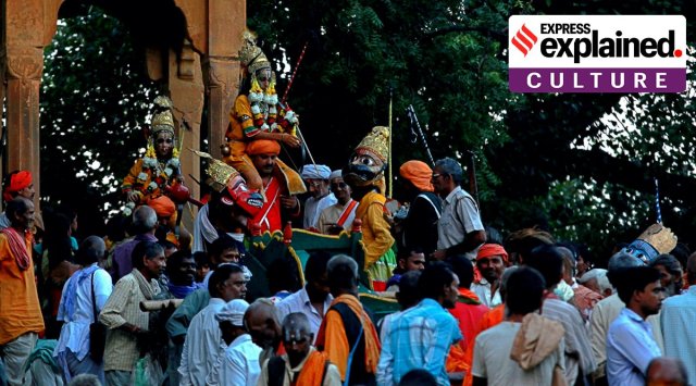 ramnagar ki ramlila, express explained, varanasi ramlila, varanasi, bjp, ramlila, government, devotees, chitrakoot, ramlila news, varanasi ramlila news, india news, indian express news