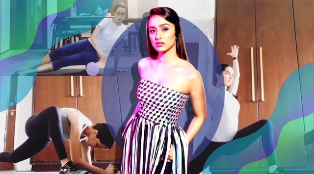 shraddha kapoor news, fitness goals, stretching, indianexpress.com, indianexpress, shraddha kapoor fitness, shraddha kapoor pics, mobility drills, foam rolling, home workouts, pandemic,