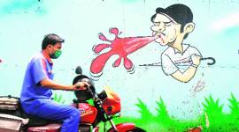 spitting in public, fine for spitting, anti-spitting rule, Maharashtra government notification, Mumbai news, Maharashtra news, Indian express news