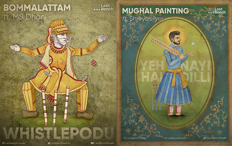 IPL, IPL season, Folk cricket, MS dhoni, Virat Kohli, IPL teams, traditional handicrafts, india, indian crafts, arts culture, trending, indian express, indian express news