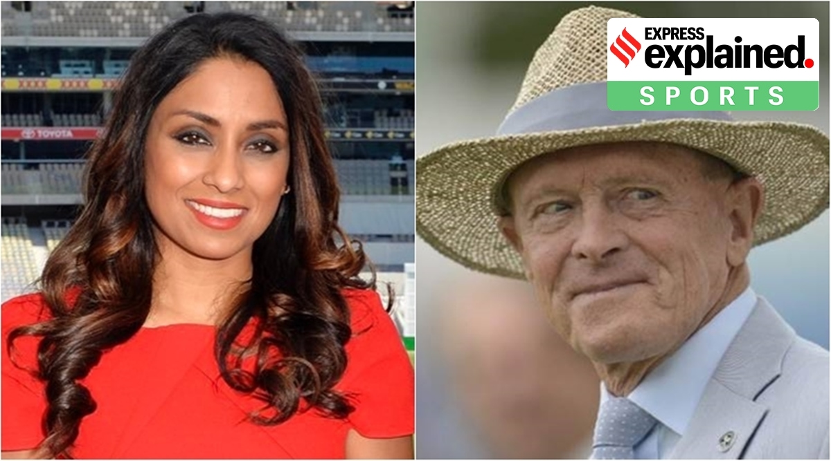 Isa Guha, Geoffrey Boycott (Twitter/@isaguha; Reuters)