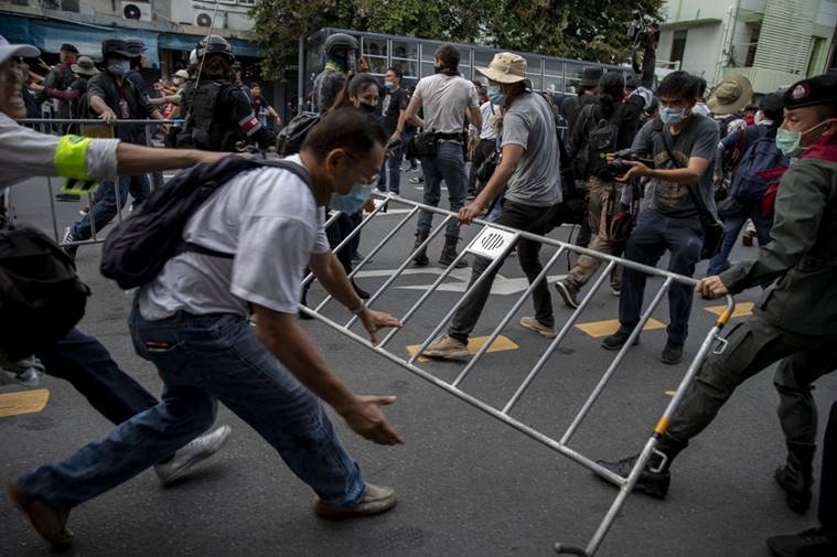 Thailand, Thailand protests, Thailand news, Thailand gatherings banned, Thailand PM Prayuth Chan-ocha, Indian Express