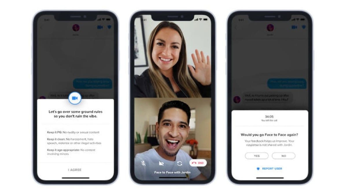 How To Enable Face To Face Video Call Feature On Tinder Technology News The Indian Express