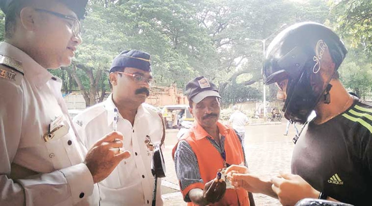 mumbai traffic police, traffic norms, mumbai traffic norms violators, Joint Commissioner Traffic Yashasvi Yadav, mumbai news, Indian express news