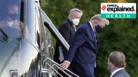 Donald Trump, Donald Trump coronavirus, Donald Trump covid, Trump covid positive, Trump covid treatment, Explained Health, Express Explained, Indian Express