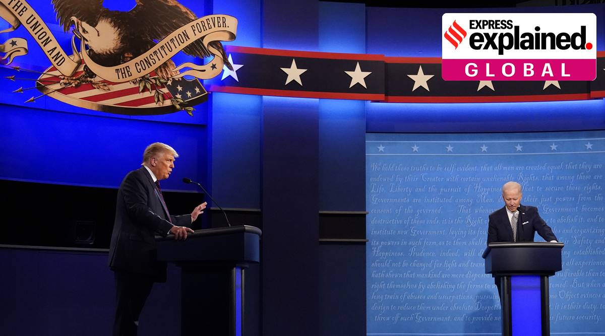 us elections 2020, US presidential elections 2020, US elections, US elections debate, US presidential election debates, donald trump, donald trump covid, joe biden, biden trump debate