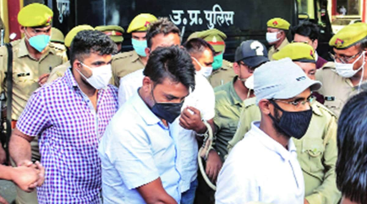 Journalist, three others held on way to Hathras booked under terror law