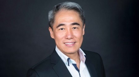 Shi, 56, is originally from China and founded Nanofilm in 1999 with $300,000. (Image source: LinkedIn/Xu Shi)