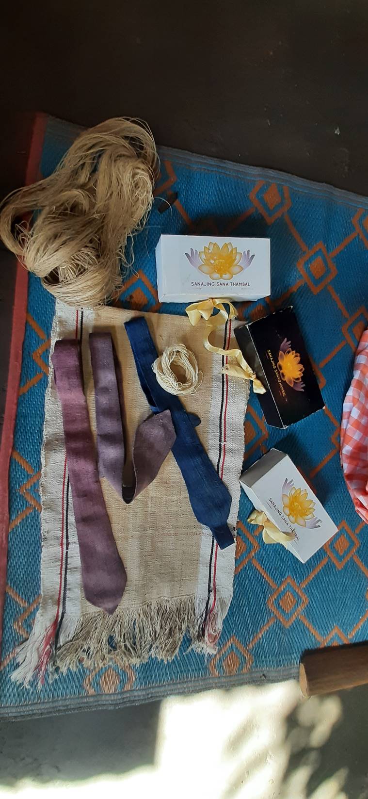 lotus farming, lutun fibre, manipur lotus fibre products, PM Modi mann ki baat, n biren singh, manipur news, indian express