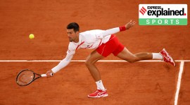 Mikael Ymer, Mikael Ymer drop shot, Mikael Ymer Novak Djokovic, Grand Slam, French Open, French Open Grand Slam, Explained Sports, Express Explained, Indian Express