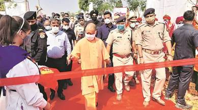 Yogi Adityanath, Yogi Adityanath on hathras rape, Yogi Adityanath news, hathras rape case, Mission Shakti, up women safety, indian express