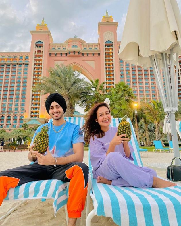 neha kakkar honeymoon photos
