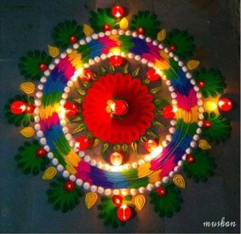 Diwali Rangoli Designs 2020 Images, Photos: Latest, Simple, Easy and Best Diwali  Rangoli Designs Images, Pics, Photos, and Pictures