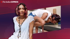 crow pose, kakasana, how to do it crow pose, achint kaur, achint kaur fitness, fitness goals, indianexpress.com, indianexpress,