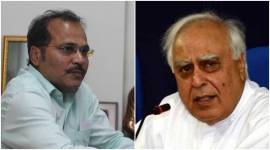 Adhir Ranjan Chowdhury, Kapil Sibal, Adhir ranjan hits out at Sibal, Congress leadership, Congress bihar polls, Ashok gehlot, Sonia Gandhi, Rahul Gandhi, India news, Indian express