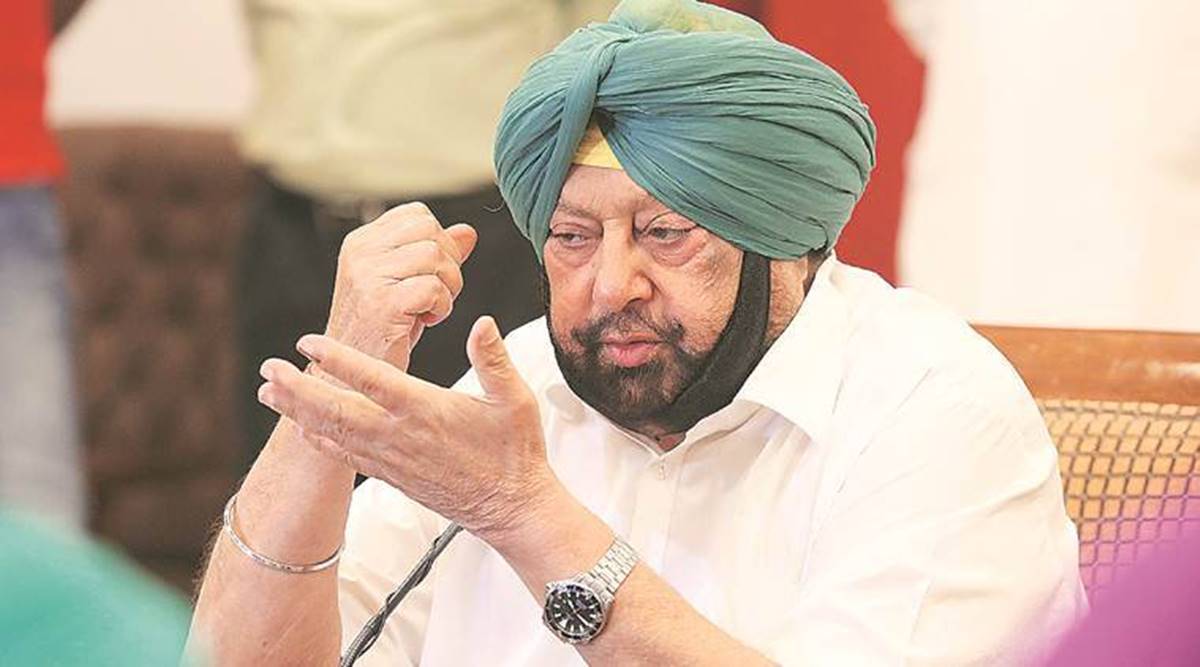 Capt Amarinder Singh, Amit Shah, Punjab goods train suspension, Punjab farmers protest, rail roko agitation, Chandigarh news, Punjab news, Indian express news