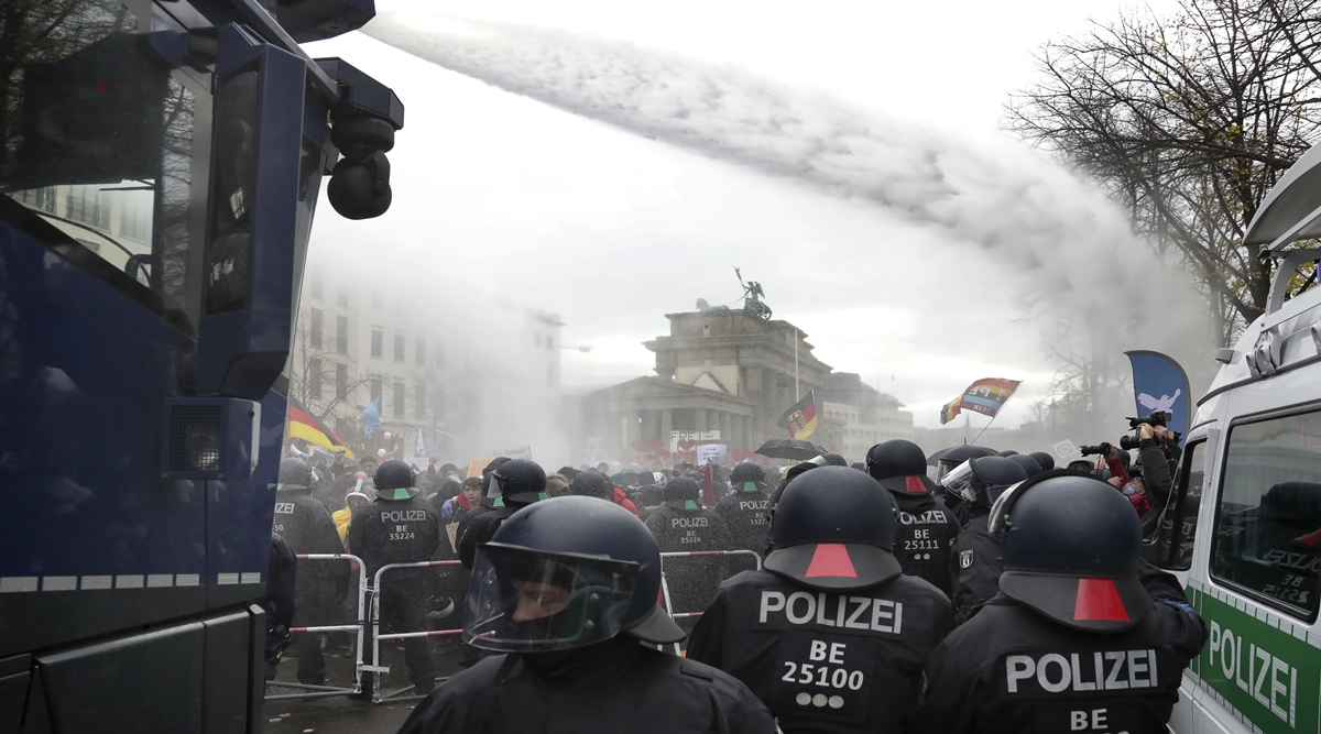 Germany, Berlin Police, Berlin COVID-19