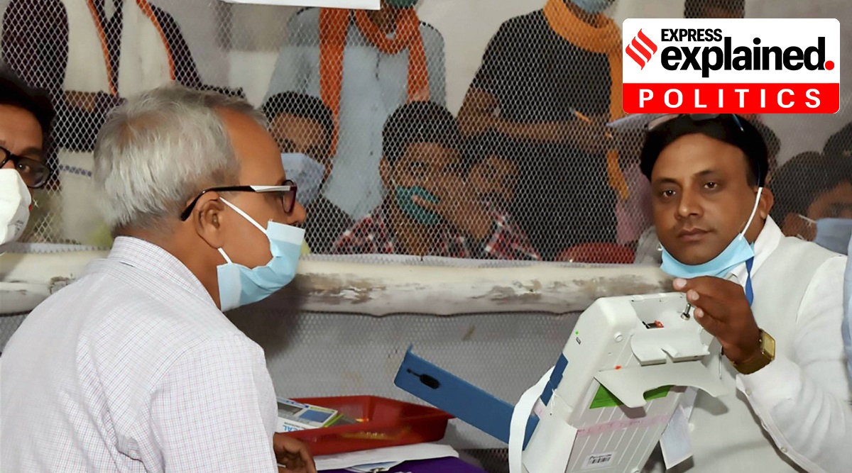 bihar election result, bihar election results, counting of votes, evms, bihar election and covid, coronavirus pandemic, Bihar Election result covid impact, indian express news