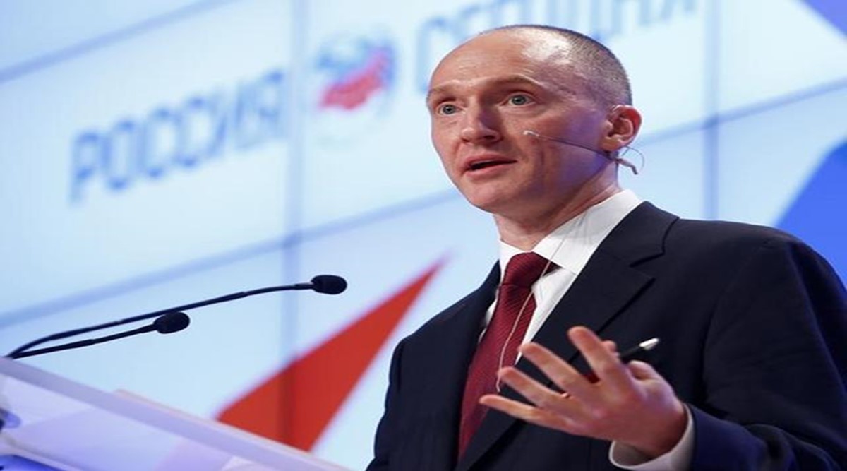 Former Trump Campaign associate Carter Page.