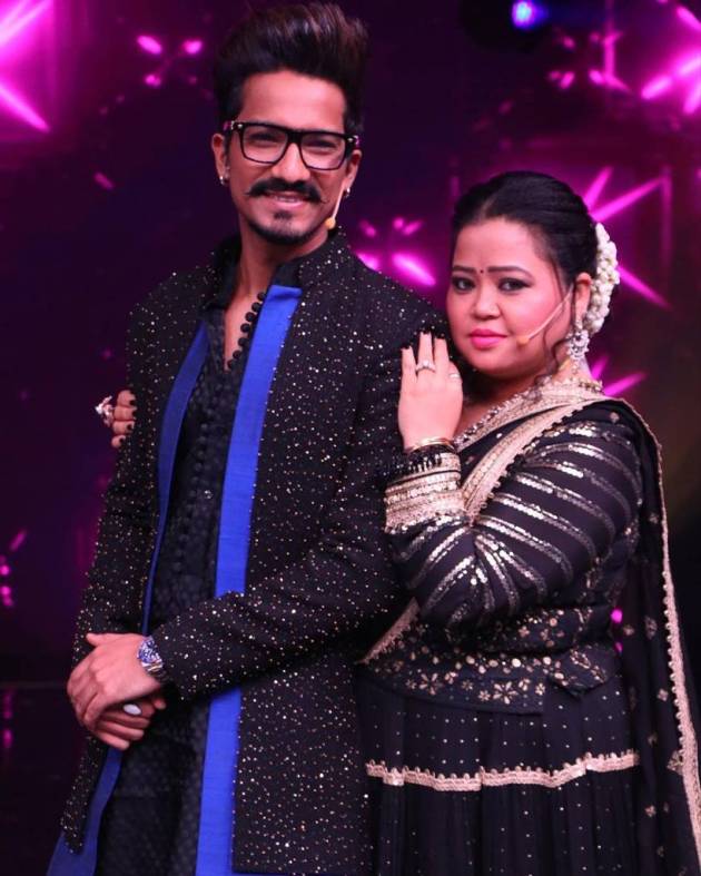 bharti singh with haarsh limbachiyaa