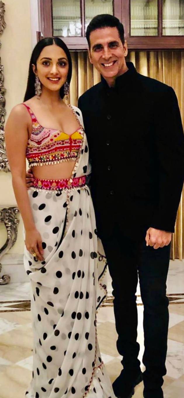 Akshay Kumar with Kiara Advani