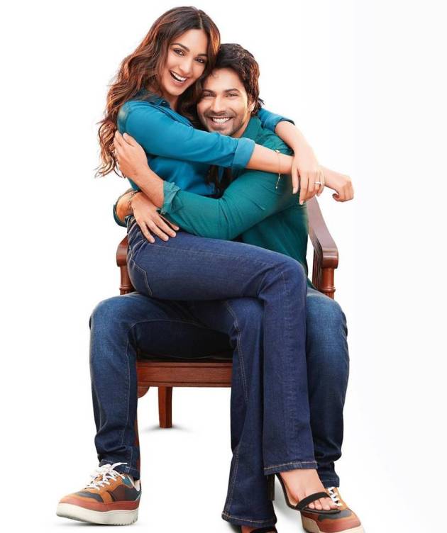 varun dhawan with kiara advani