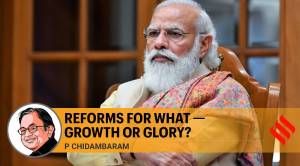 Reforms for what — growth or glory?