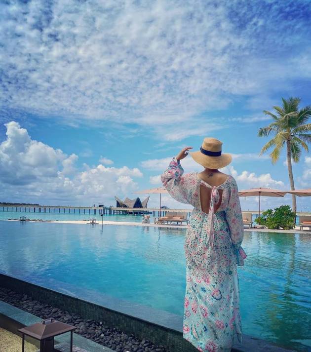 samantha in maldives