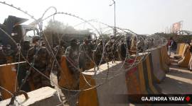 AAP, Delhi farmers protests, Delhi news, AAP Punjab, aap govt, delhi police, delhi stadiums, delhi govt permission, indian express