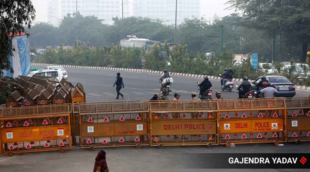 Ahead Of Punjab Farmers’ March, Delhi Police Step Up Patrol At Borders ...