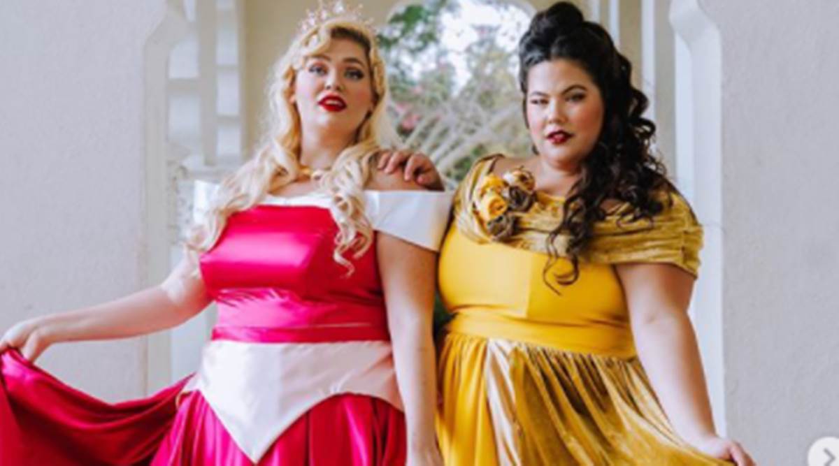Plus-size model dresses up as a Disney princess to challenge beauty | News,The Indian Express