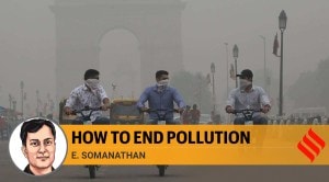 An independent regulatory agency with powers to penalise pollution can help