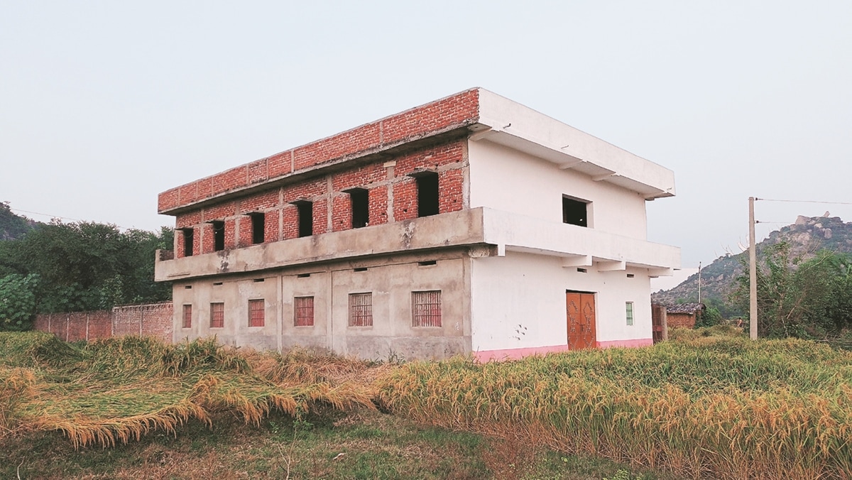 Manu Indian Public School in Gaya's Banke Bazaar has 128 hostel beneficiaries. But it does not have a hostel. (Express photo: Abhishek Angad)