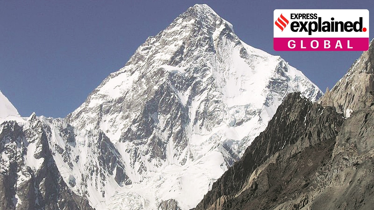 Mount K2, second in height only to Mount Everest, in Gilgit-Baltistan. (Source: Wikipedia)