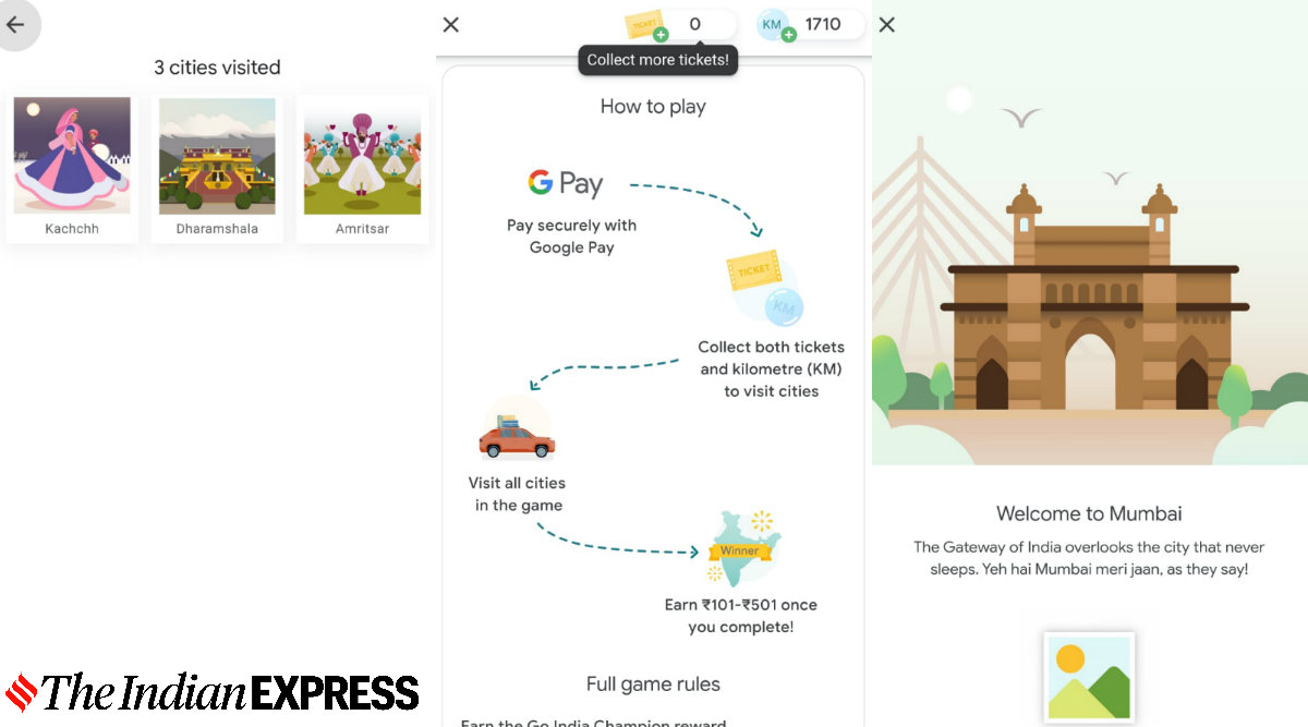 Google Pay, Google Pay Go, Google Pay GO India, Google Pay India cities, Google Pay game, Google Pay Go India game, Google Pay India game, Google Pay cash reward up to Rs 500, Google Pay cities, Google Pay Chandigarh, Google Pay Delhi, Google Pay Mumbai