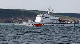 Greek ship, Mediterranean sea