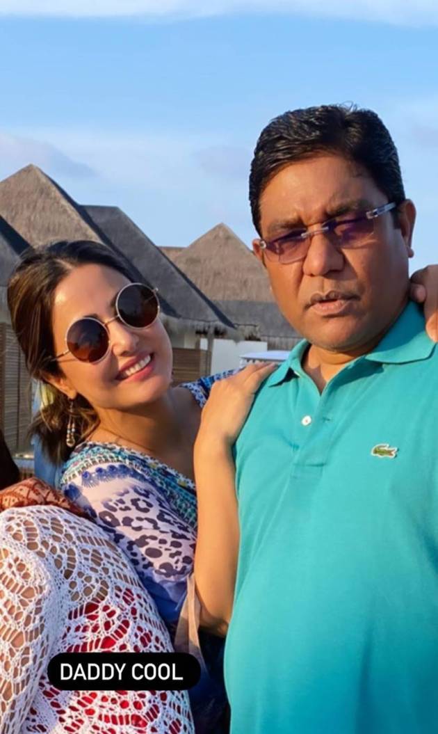 hina khan maldives photos