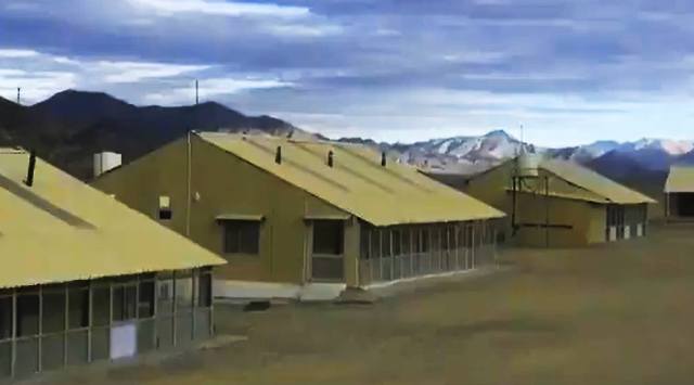 Ladakh, Ladakh standoff, New tents for army, India china border issue, India china border standoff, Jammu and Kashmir, Galwan, India China LAC, China border clash, Indian Express