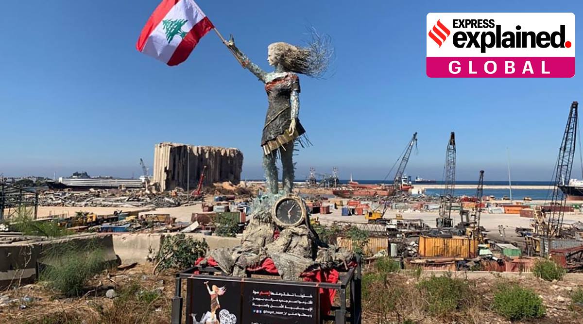 Explained: The artist who turned Beirut explosion debris into a sociopolitical statement