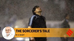 Diego Maradona was a magician on the field, and a charmer off it