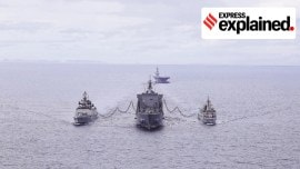 Malabar Explained Malabar Navy Exercise, Malabar Navy Exercise explained, What is Malabar Navy Exercise, Malabar Navy Exercise begins, Malabar Navy Exercise Australia, Indian Express