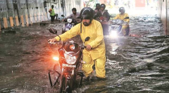 Vihar lake overflow, Mithi river, BMC to construct tunnes, Mumbai news, Maharashtra news, Indian express news